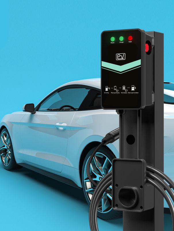 Type1 Plug 32A Plug And Charge Trạm sạc EV gắn trên tường Smart Home