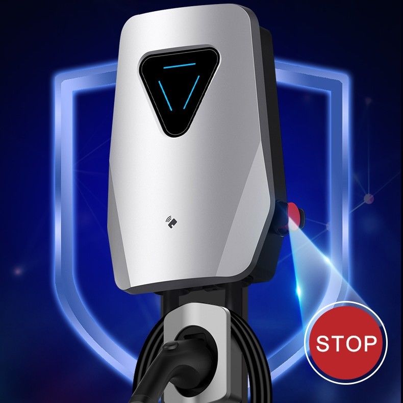 Mức độ 2 J1772 Ứng dụng vân tay loại 2 Bộ sạc EV với cáp tiêu chuẩn 5m