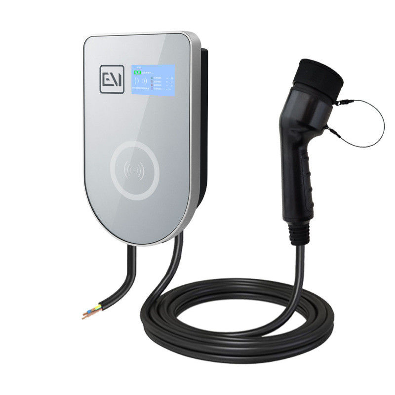 Thẻ di chuyển tiêu chuẩn châu Âu loại 2 Wall Box 220v Bộ sạc xe điện