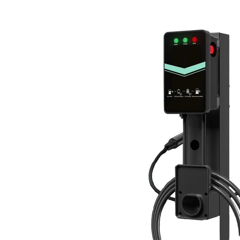 Đài sạc điện EV gắn trên tường tiêu chuẩn châu Âu 7kw Type2 32A AC