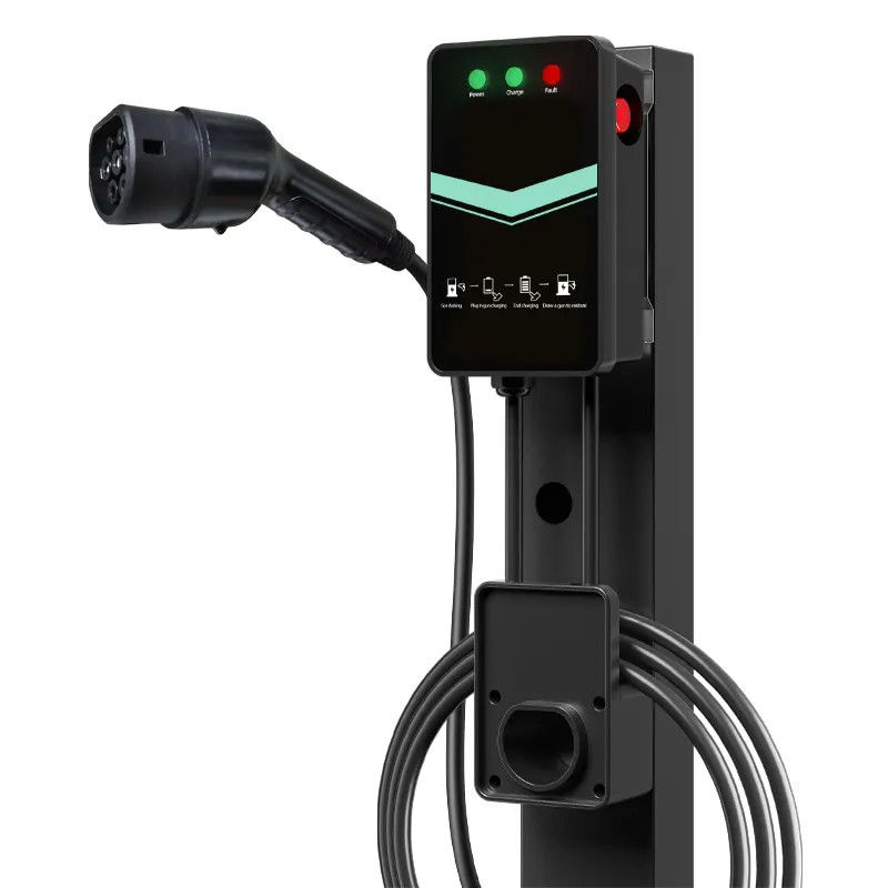 Đài sạc điện EV gắn trên tường tiêu chuẩn châu Âu 7kw Type2 32A AC