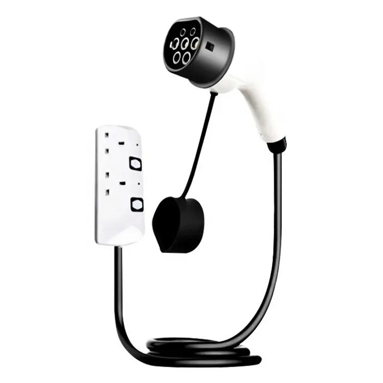 Tiêu chuẩn châu Âu loại 2 Cắm trại 16A Súng sạc xe điện EV cho V2L