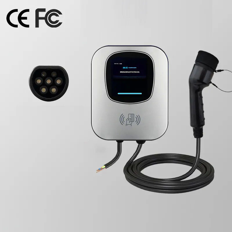 Wall Boxer Single Gun 32A 3 Phase EV Type 2 Charger gắn trên tường