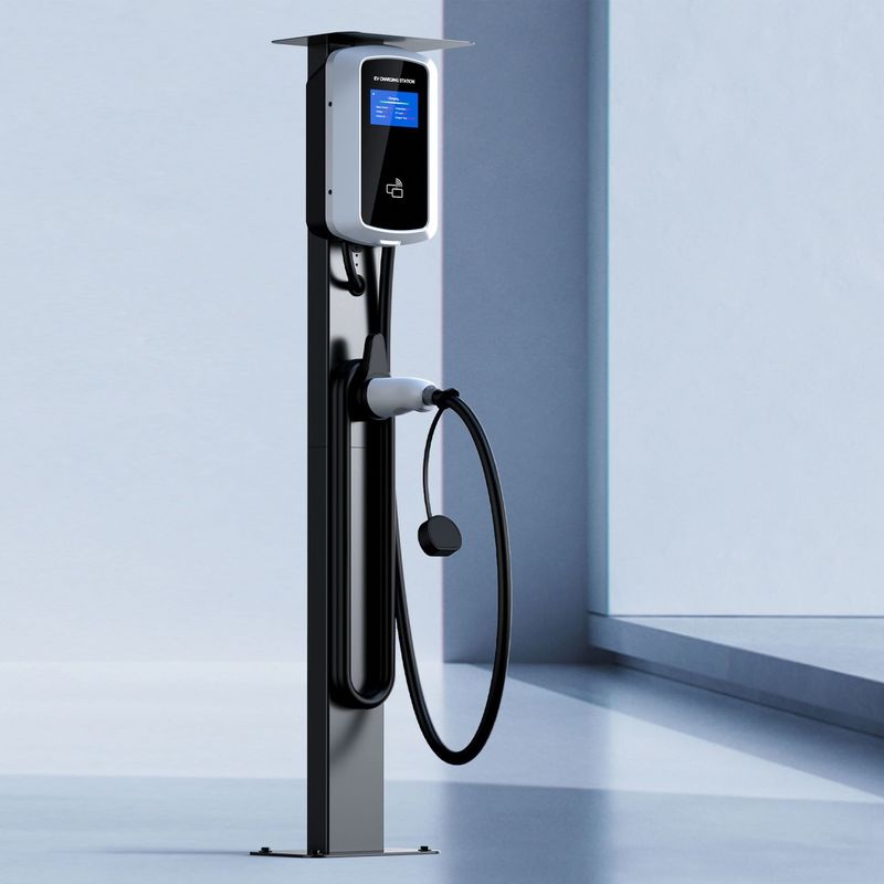 32A 3 giai đoạn điều khiển ứng dụng Bluetooth Trạm sạc EV gắn trên tường cho gia đình