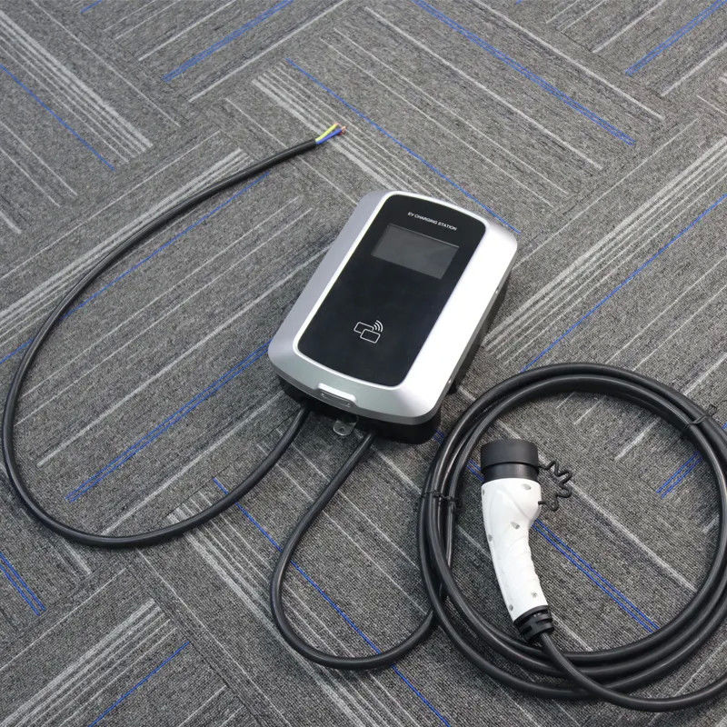 Trạm sạc EV gắn tường kết nối WIFI 3 pha tiêu chuẩn Châu Âu cho gia đình