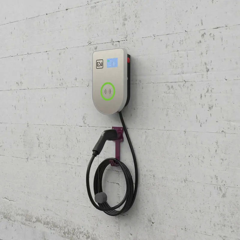 RFID Wall Boxer 7kw 32a Trạm sạc xe điện gắn trên tường với cáp 5 mét