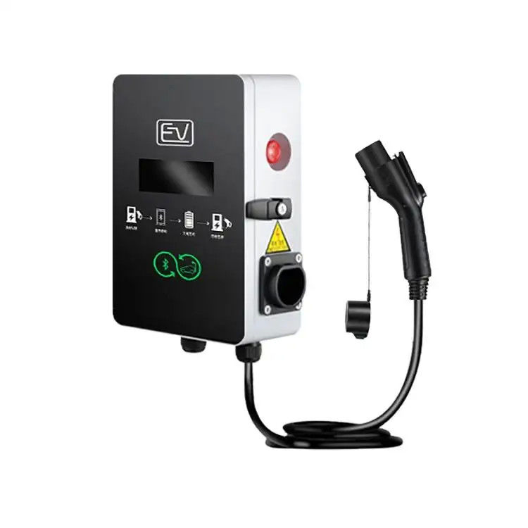 Đài sạc xe điện gắn tường tiêu chuẩn châu Âu loại 2 cho nhà