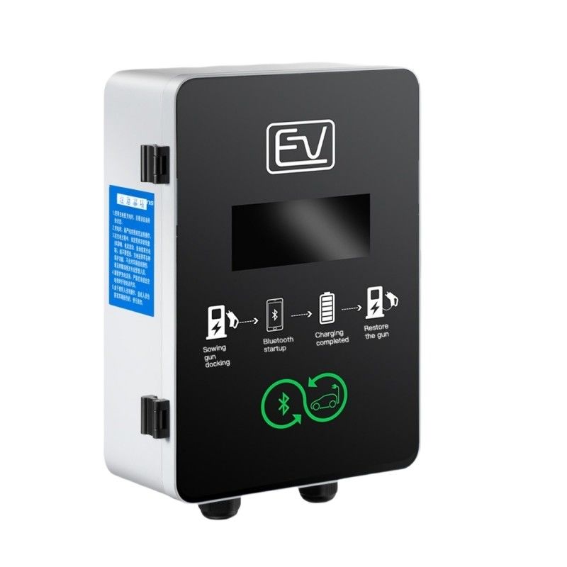 Hộp điện nhanh 3 pha 7kw Trạm sạc EV gắn trên tường Loại 1 và Loại 2