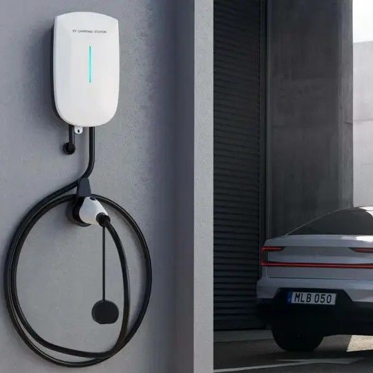 App Control Box 22 Kilowatts Trạm sạc EV gắn trên tường cho sử dụng gia đình