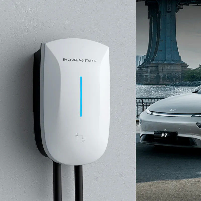 Ứng dụng điều khiển 22kw sạc nhanh Đường gắn EV sạc trạm cho Tesla Audi