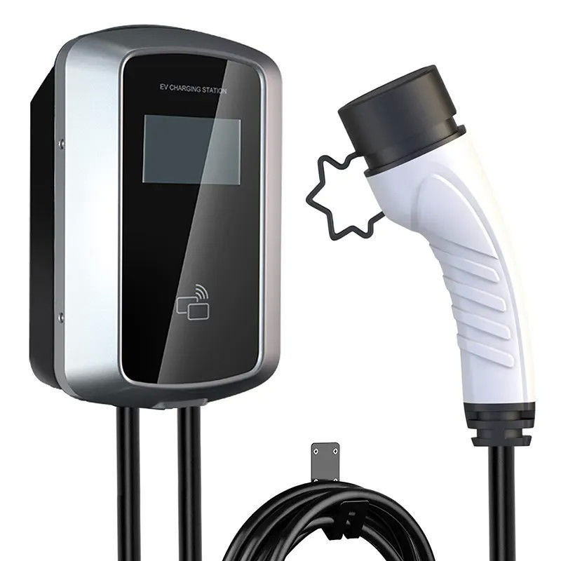 ODM OEM 32A Type1 Trạm sạc xe điện treo tường Nhà hàng ô tô nhanh