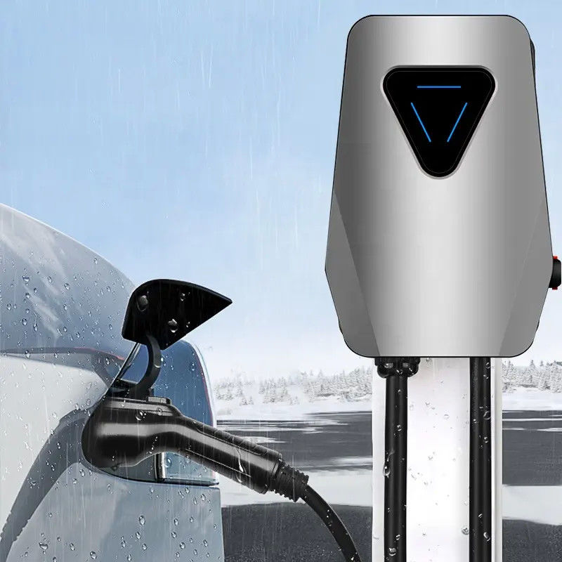 32A 48A Khả năng chống cháy ABS vật liệu tường EV sạc EVSE Box bảo vệ điện áp quá cao