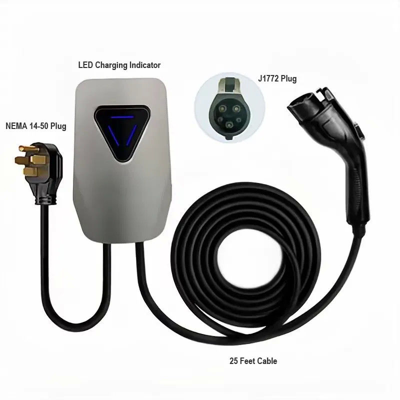 Bộ sạc xe điện tường tiêu chuẩn Mỹ loại 32A loại 1 cho sạc nhà Tesla