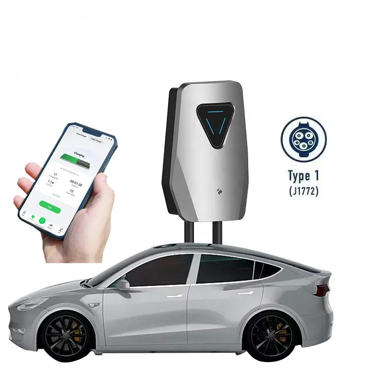 Bộ sạc xe điện tường tiêu chuẩn Mỹ loại 32A loại 1 cho sạc nhà Tesla