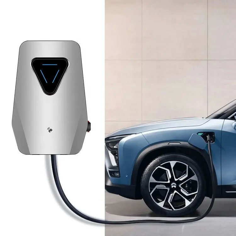 Nhà thông minh Sạc nhanh Bộ sạc 1 pha treo tường EV Loại 2 Bảo vệ quá áp