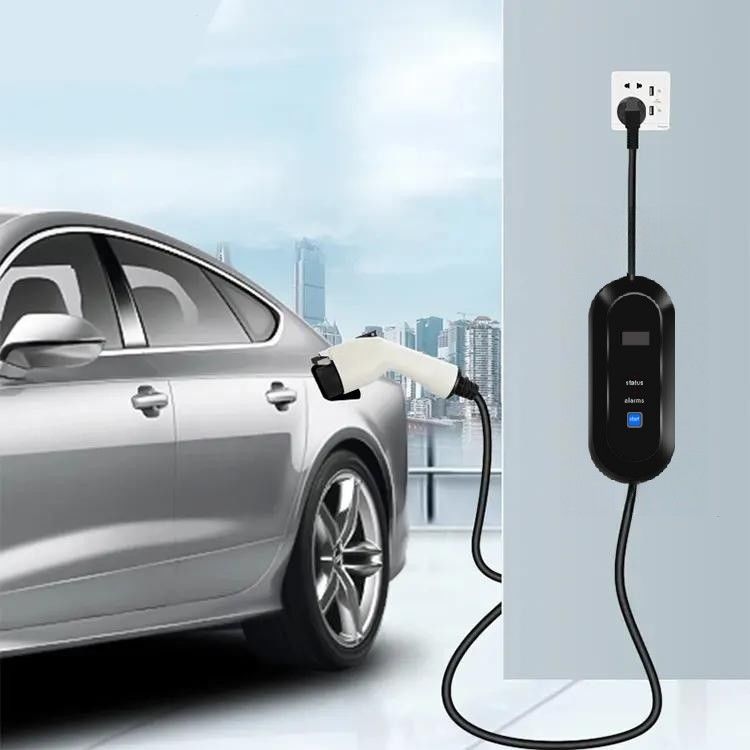 ODM OEM 220V Loại 2 Bộ sạc AC EV di động Bảo vệ rò rỉ