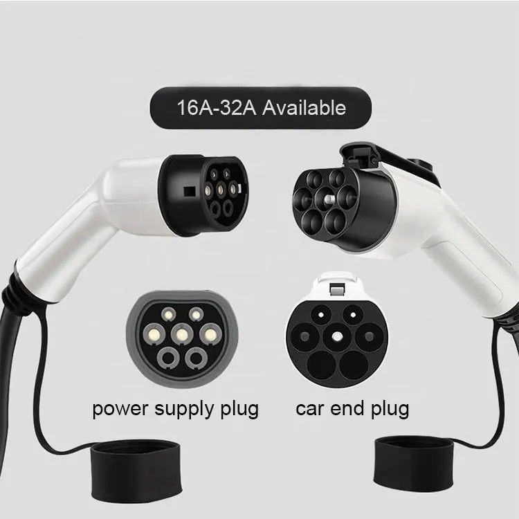 Cáp mở rộng sạc EV chống bụi loại 2 đến loại 2 10m