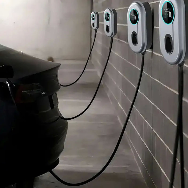 3 giai đoạn 400v loại 2 AC EV sạc Wifi sạc Lượng điện điều chỉnh