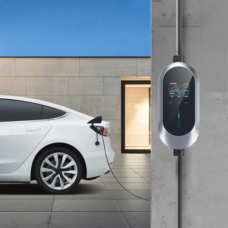 SAE J1772 Loại 1 7kw EU Single Gun Portable Electric Vehicle Charger