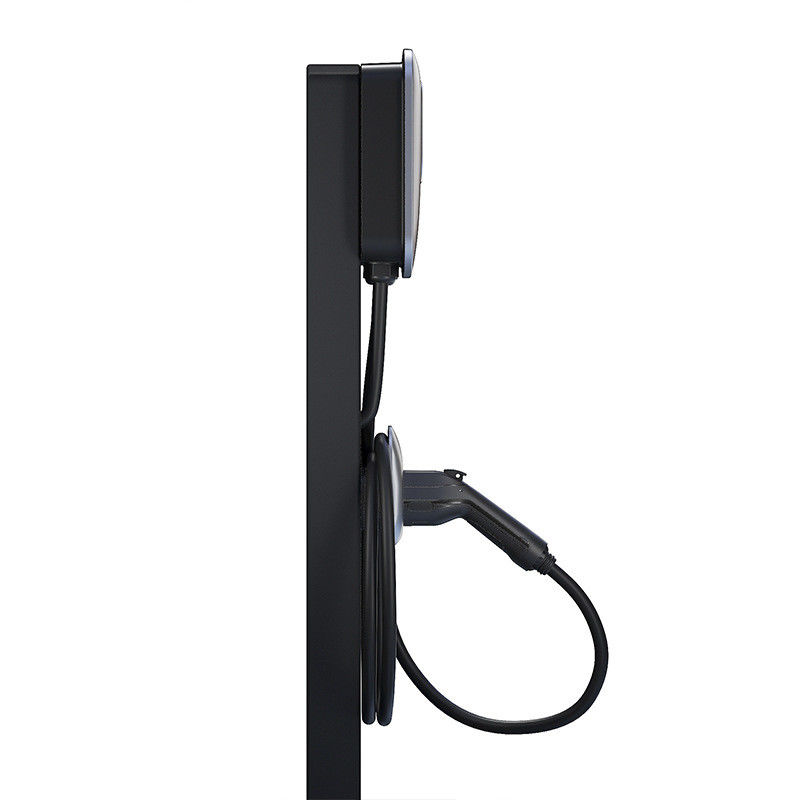 7.4 Meter Cable Column gắn 11kw Home Type 1 EV sạc với thẻ RFID