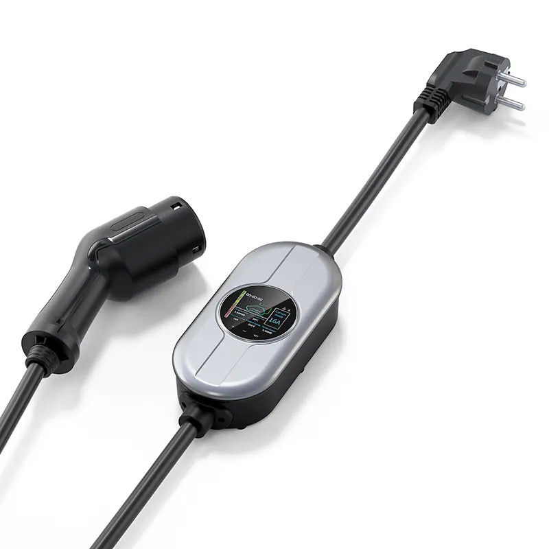 Cáp 5m hoặc 7,4m Trạm sạc EV di động Bộ sạc EV 1 pha AC 230V