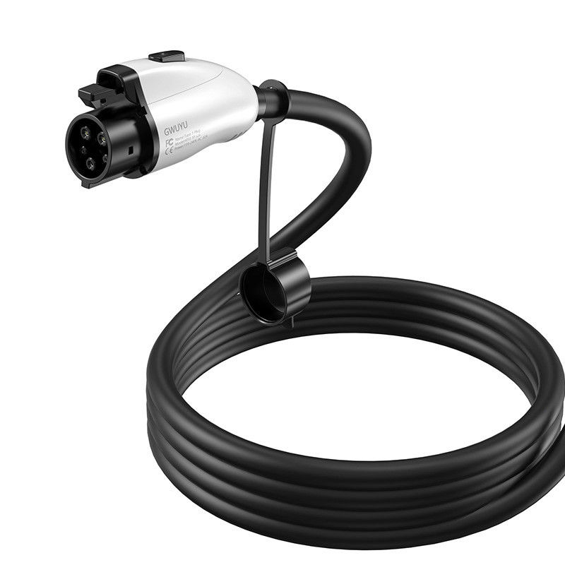 OEM ODM 48A Loại 1 Loại 2 Bộ sạc Ac Ev Cáp sạc gia đình với cảm biến nhiệt độ