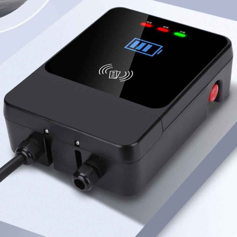 GBT 7kw Single Gun 4,3-Inch Screen 220V Wall EV Charger Với Nút Khẩn cấp