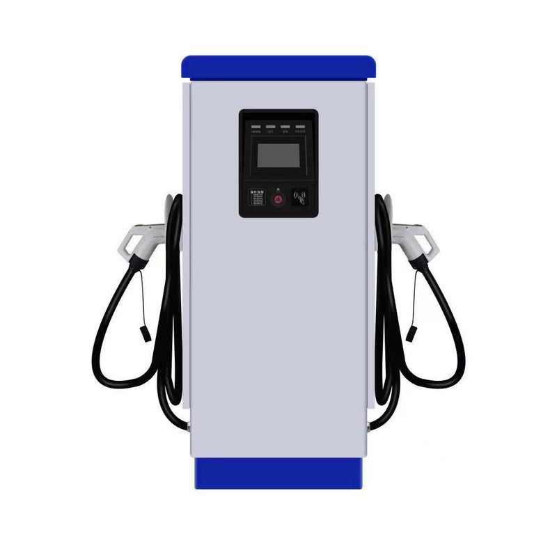 GB/T Double Guns 380V 4G EV DC sạc trạm tùy chỉnh màu sắc