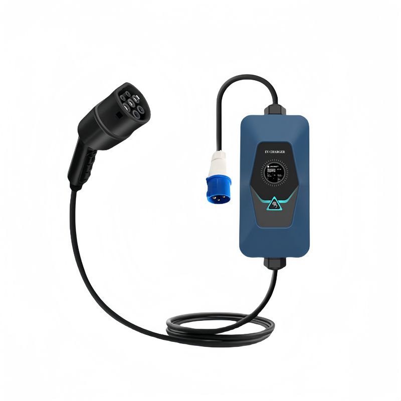 Tiêu chuẩn châu Âu 16A App Control Bộ sạc AC EV di động cho hầu hết xe EV